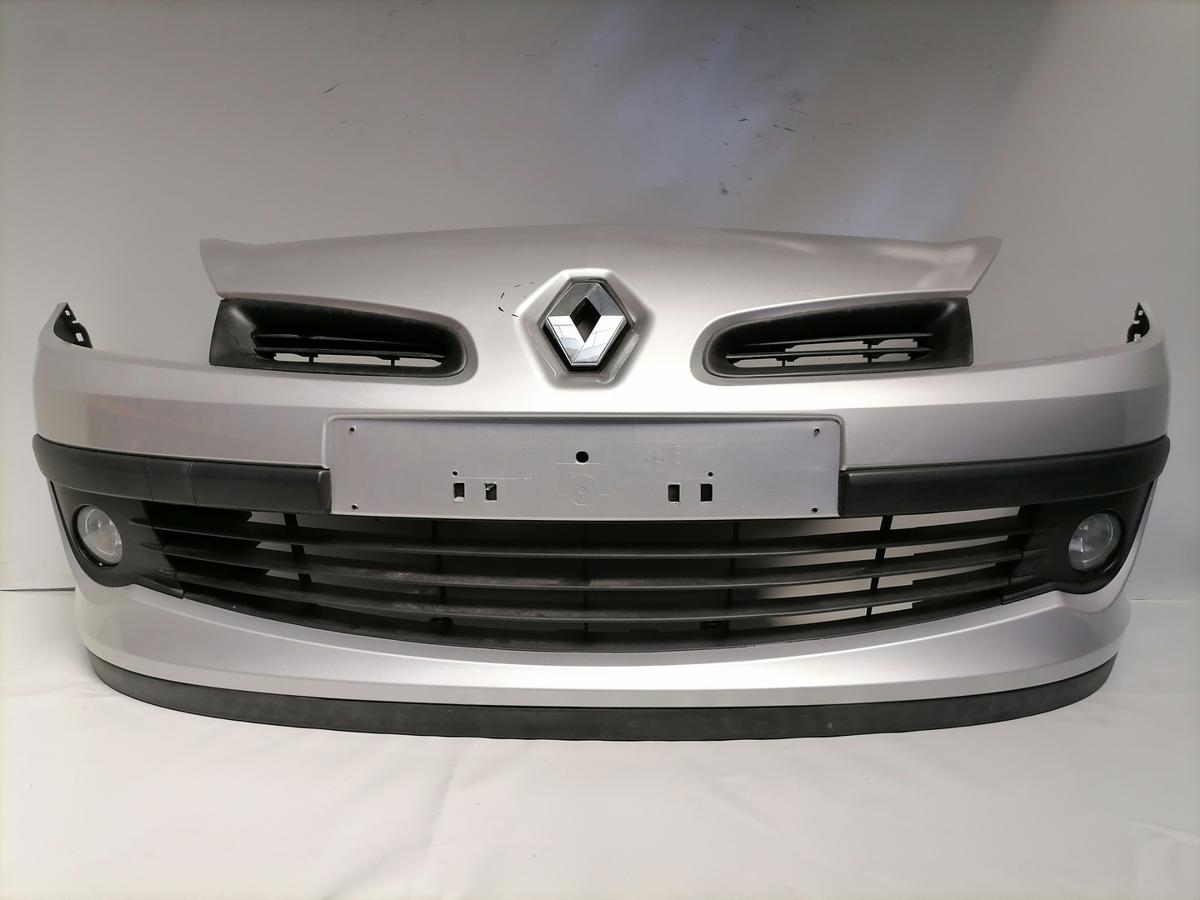 Renault Clio 3 original Sto&szlig;stange Stossf&auml;nger vorn TED69 Grau Bj.2007
